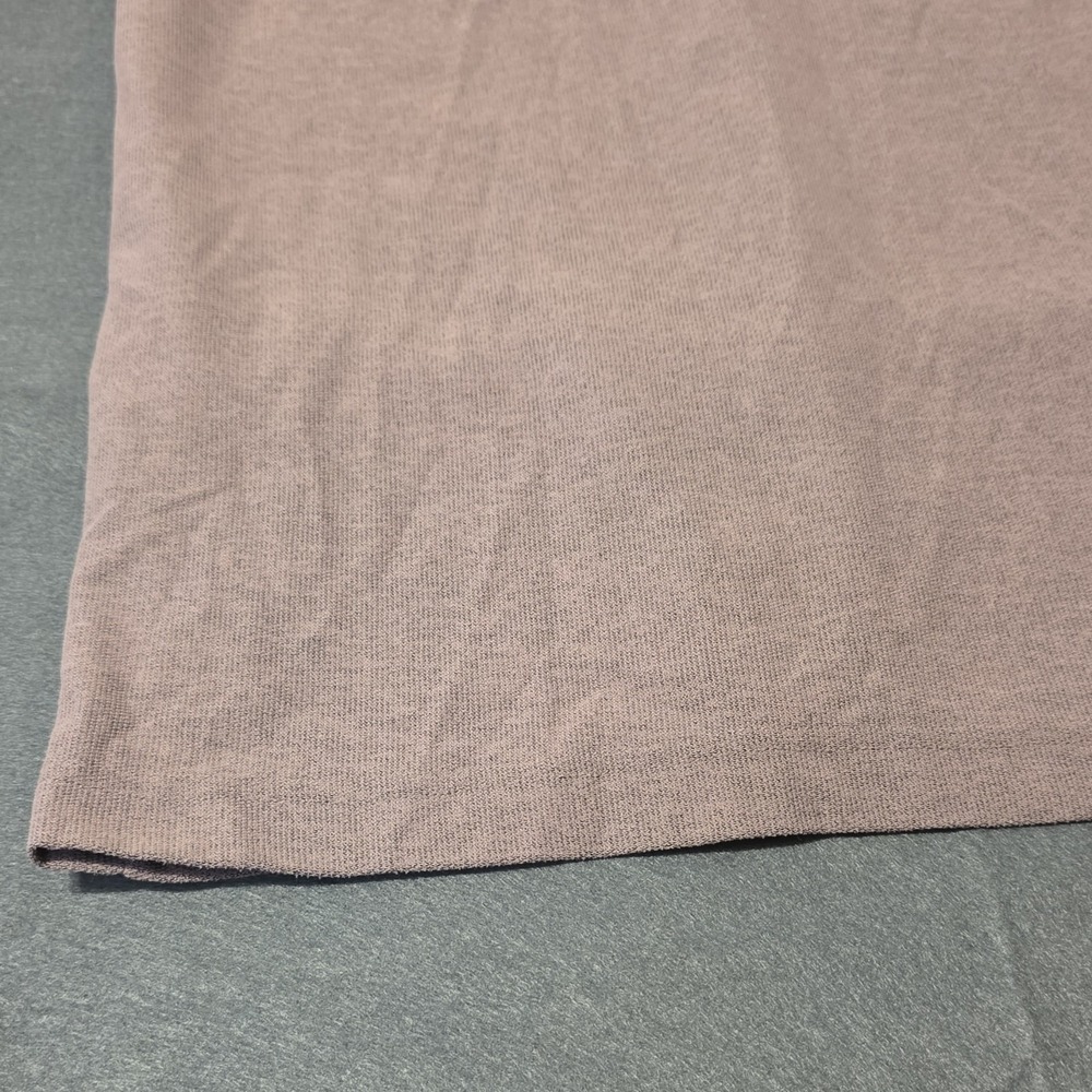 Vuori Brown Polo Shirt M Men Short Sleeve Button Collared Knit Solid - Picture 2 of 16